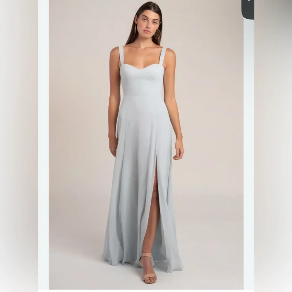 Jenny Yoo collection Harris dress. Whisper blue. Size 8 - Picture 2 of 16